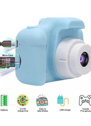 Дитяча фотокамера фотоапарат з іграми нова класний дитячий подарунок на новий рік3 фото