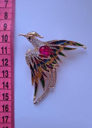 Очень красивые крупные броши с камнями