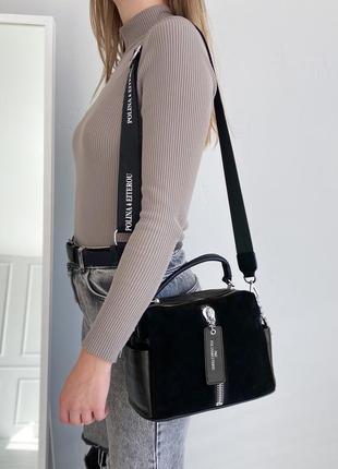 Жіноча сумка polina & eiterou3 фото