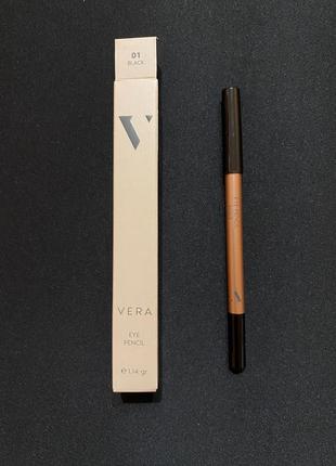 Vera олівець для очей 01 black1 фото