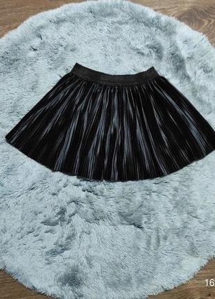 Фирменная,школьная юбочка-плисеровка для девочки 6-8 лет-hema1 фото