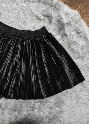 Фирменная,школьная юбочка-плисеровка для девочки 6-8 лет-hema2 фото