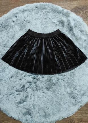 Фирменная,школьная юбочка-плисеровка для девочки 6-8 лет-hema4 фото
