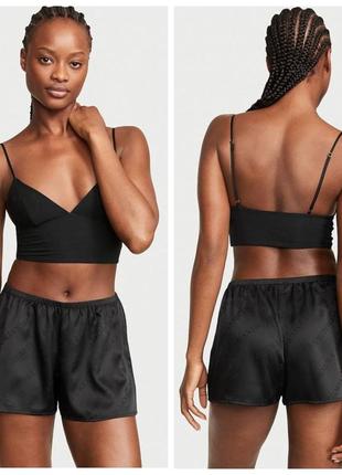 Victoria´s victorias secret виктория сикрет пижама топ с шортикамиmodal cami top and satin short set