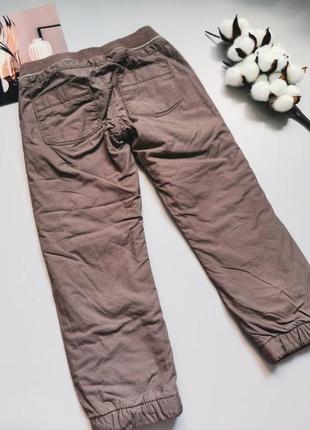 Утепленные брюки 104 см зимние штаны4 фото