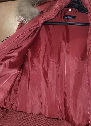 Женская теплая зимняя курточка s,m4 фото