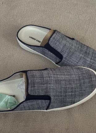 Женские весенние сабо на плоской подошве spring clog slippers lands end