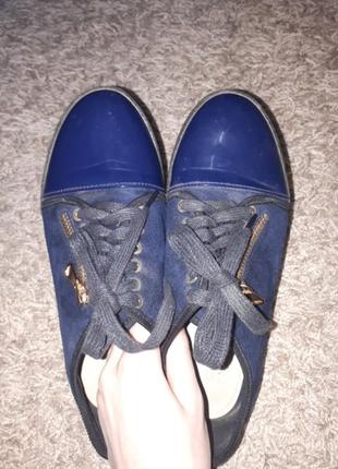 Темно-сині черевички3 фото