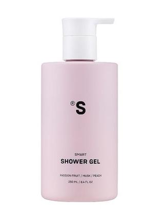 Гель для душу sister's aroma smart shower gel маракуйя, мускус, персик, 250 мл