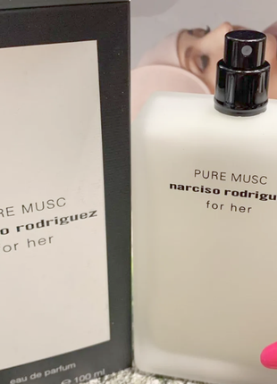 Narciso rodriguez pure musc for her💥оригинал 1,5 мл распив аромата затест6 фото