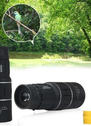 Монокуляр bushnell 16×52 powerview монокль, бушнел, подзорная труба с чехлом