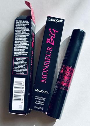 Lancôme monsieur big mascara туш4 фото