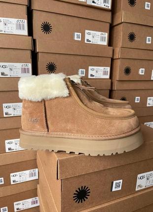 👟 угги ugg funkette chestnut platform    / наложка bs👟1 фото