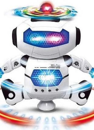 Тяжний світний робот dancing robot  ⁇  дитяча іграшка музичний робот1 фото