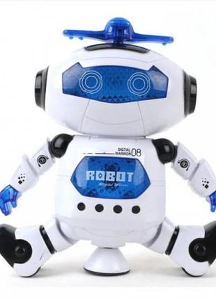 Тяжний світний робот dancing robot  ⁇  дитяча іграшка музичний робот4 фото