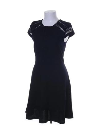 Черное платье h&amp;m мини кэжуал офисное3 фото