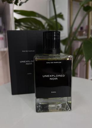 Парфюмированная вода zara unexplored noir 100 мл. оригинал, испания