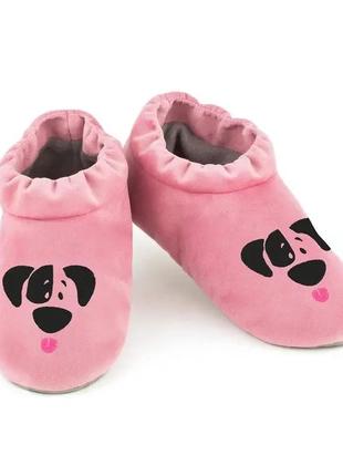 Детские комнатные сапожки с вышивкой собачка,детские тапочки собачки разные цвета и размеры