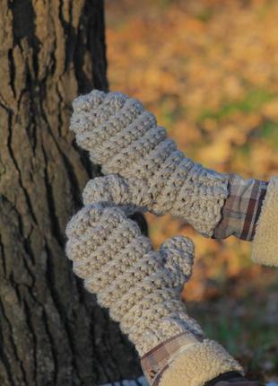 Рукавиці, теплі рукавички1 фото