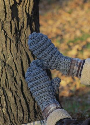 Варежки, теплые перчатки2 фото