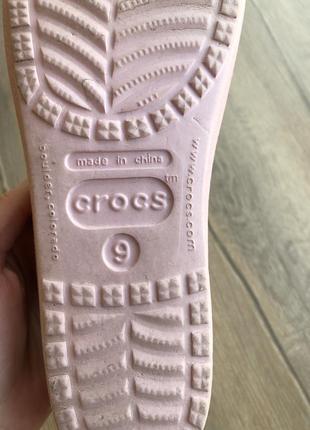 Балетки crocs, w9, 39-39,53 фото