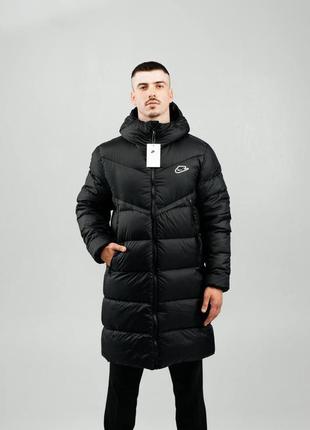 Довгий пуховик (парка) nike