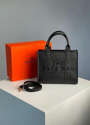 Жіноча шкіряна сумка  marc jacobs the leather small tote bag
