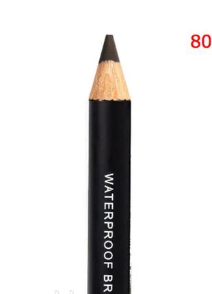 Водостійкий косметичний олівець для брів notage waterproof brow liner4 фото