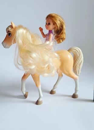 Игровой набор с куклой и лошадкой mattel3 фото
