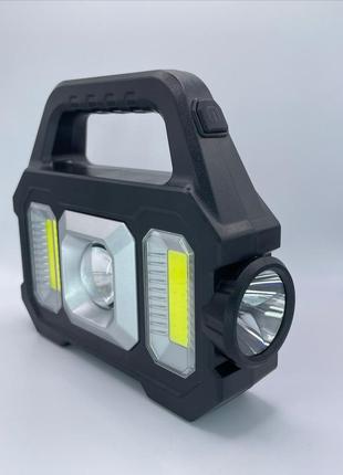 Мультифункціональний ліхтар kinsach solar multifunctional portable lamp yd2205b3 фото