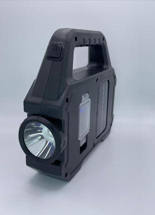 Мультифункціональний ліхтар kinsach solar multifunctional portable lamp yd2205b8 фото