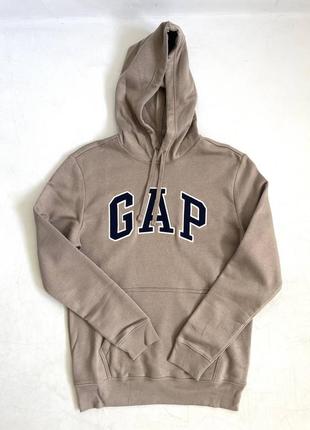 Худи gap геп кофейный цвет