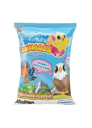 Растущая игрушка "птички" 	#sbabam 91/cn22 игрушка-растушка в яйце «eggy animals» птички в ассортименте