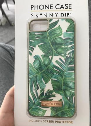 Чохол на iphone 6, 7, 8 skinnydip london пальмовий принт