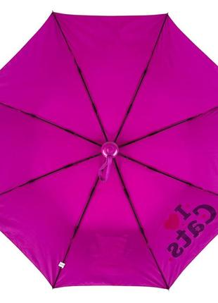 Детский складной зонт для девочек и мальчиков на 8 спиц "i♥cats" с кошками от фирмы...