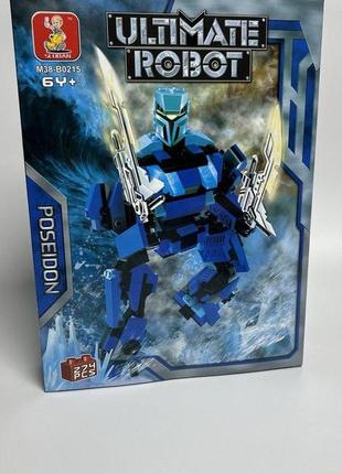 Конструктор робот sluban ultimate robot "poseidon" 274 деталей