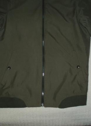 Куртка-бомбер в стиле милитари pull & bear 36/s р3 фото