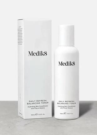Daily refresh balancing toner medik8 увлажняющий тоник 150ml