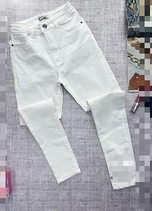 Джинси білі "denim skinny"