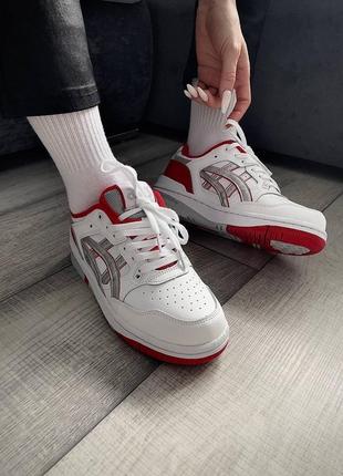 Asics ex89 white red3 фото