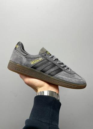 Кроссовки adidas spezial grey black brown