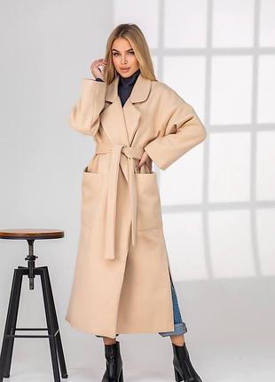 Пальто))) кашемир))) 🔥🔥🔥