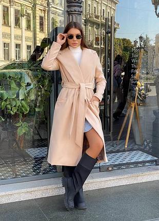 Пальто))) кашемир))) 🔥🔥🔥