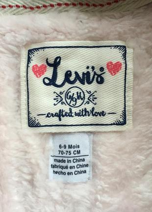 Худи свитер кофта для девочки levi’s куртка толстовка утеплённая sale5 фото