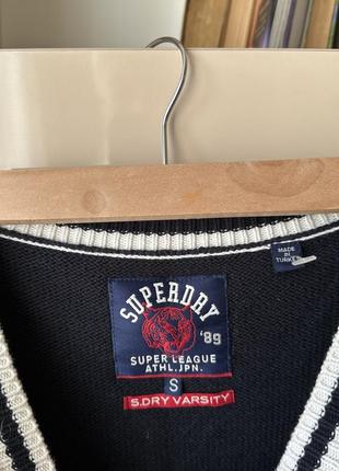 Трендовий стильний светр superdry3 фото
