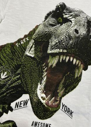 Next футболка з динозавром парк юрського періоду т-рекс 104/110