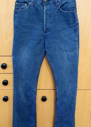 Джинсы клеш, джинсы высокая талия, женские штаны2 фото