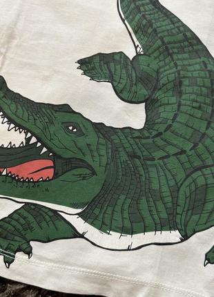H&m футболка з крокодилом 110/1161 фото