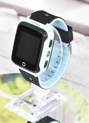 Дитячий смарт годинник q529 smart baby watch q529 з gps blue, смарт часы для детей