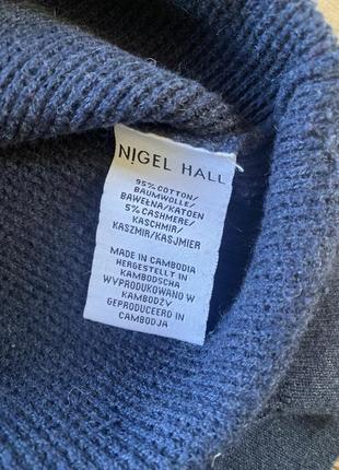 Джемпер бавовна/кашемір  nigel hall 6